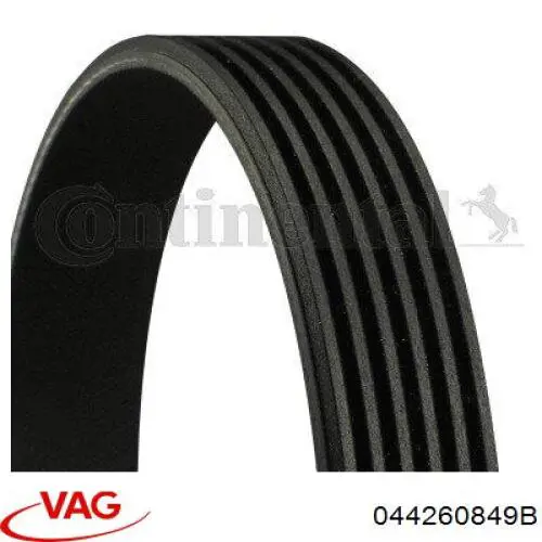 Correa de transmisión trapezoidal VAG 044260849B precio, desde 11,87 EUR