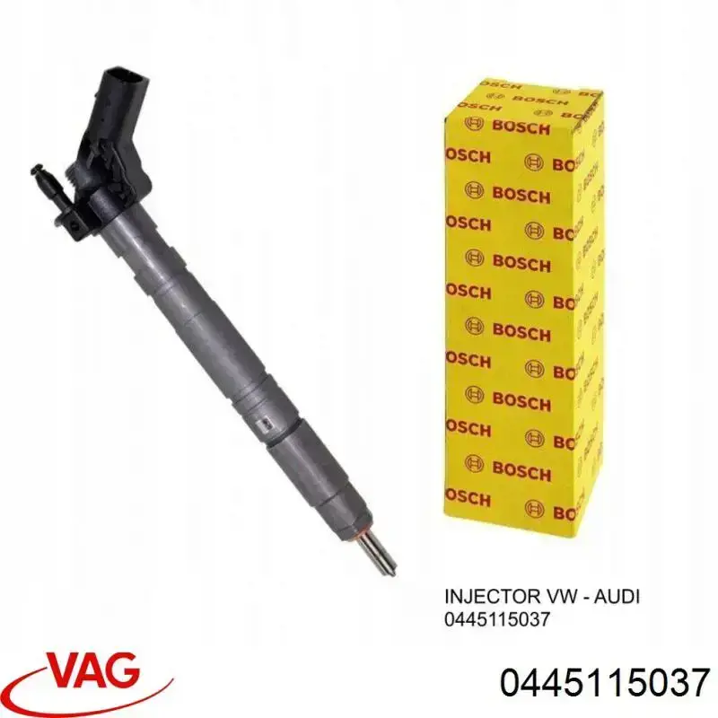 0445115037 VAG inyector de combustible