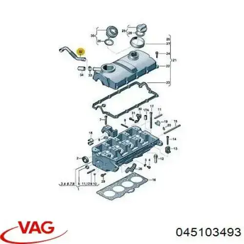  VAG 045103493 precio, desde  