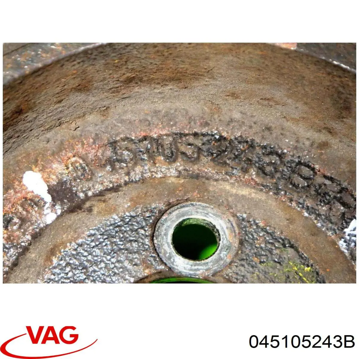 Polea de cigüeñal 04492 Metalcaucho