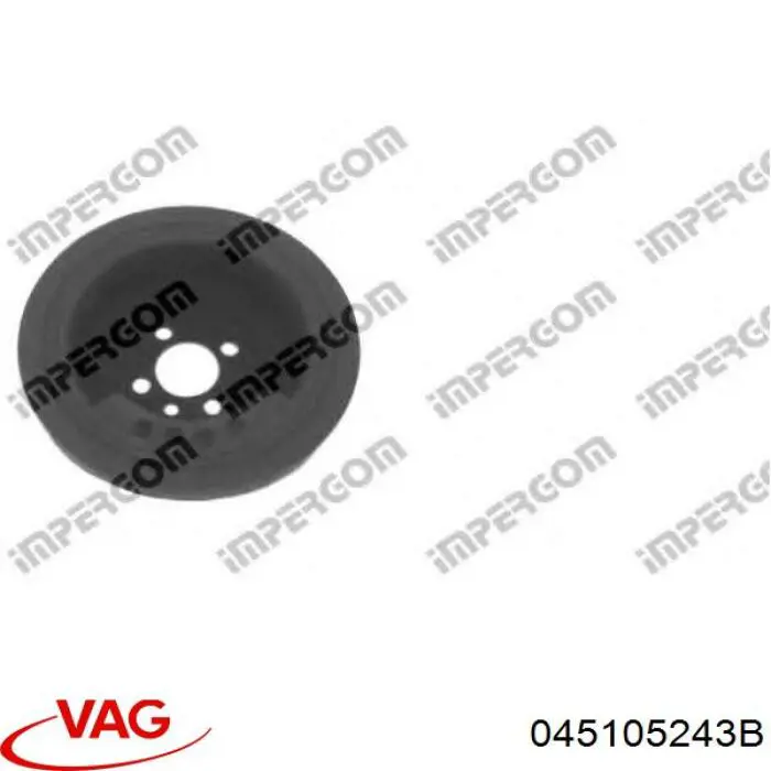 Comprar 04492 Metalcaucho La polea del cigüeñal