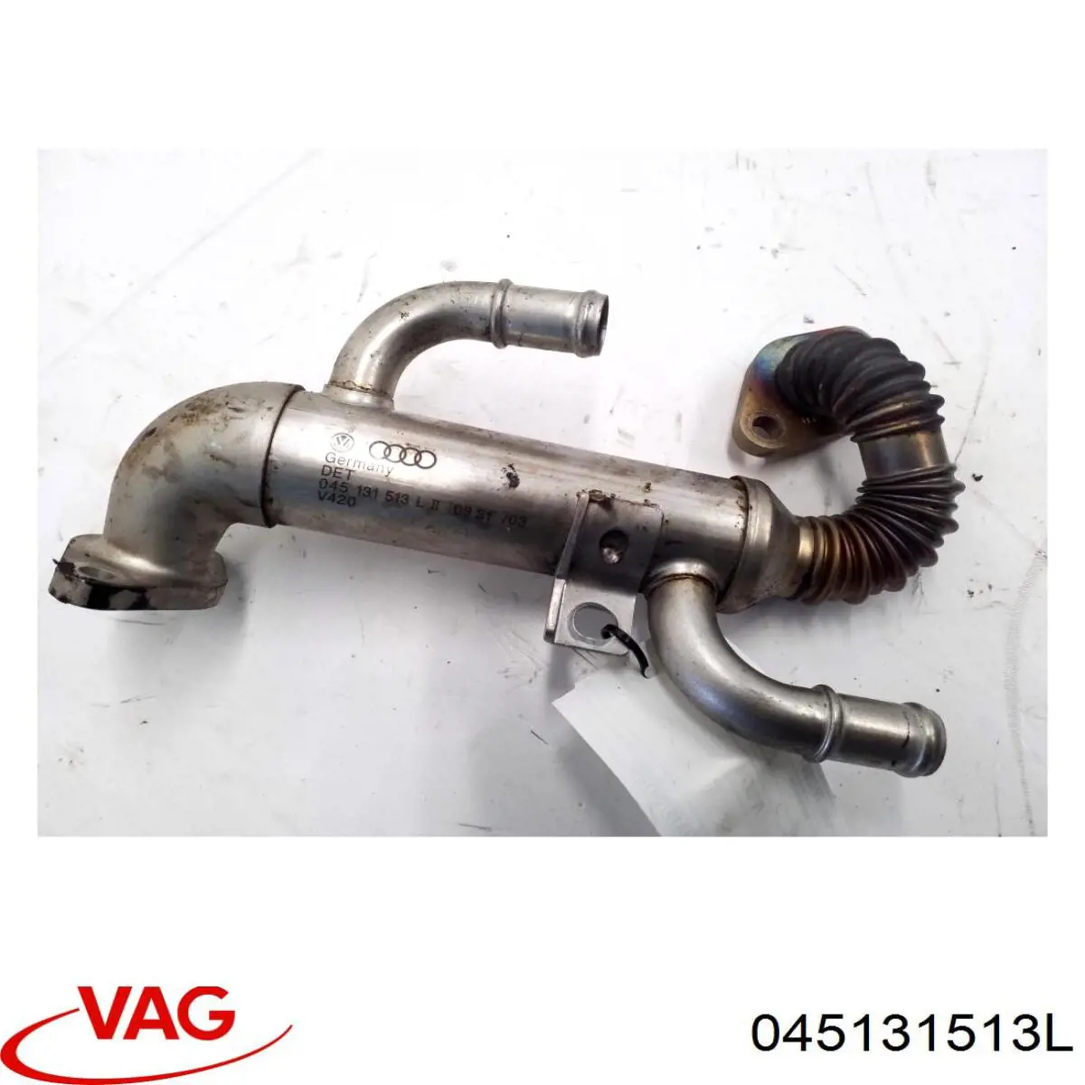 Enfriador de recirculación de gases de escape EGR 045131513L VAG
