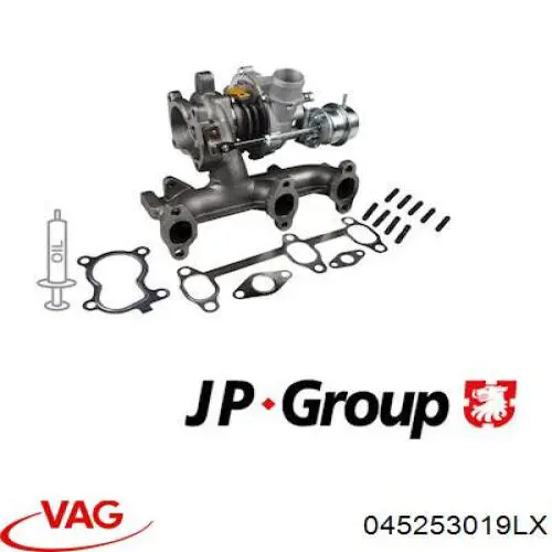 Turbocompresor VAG 045253019LX precio, desde 94,38 EUR
