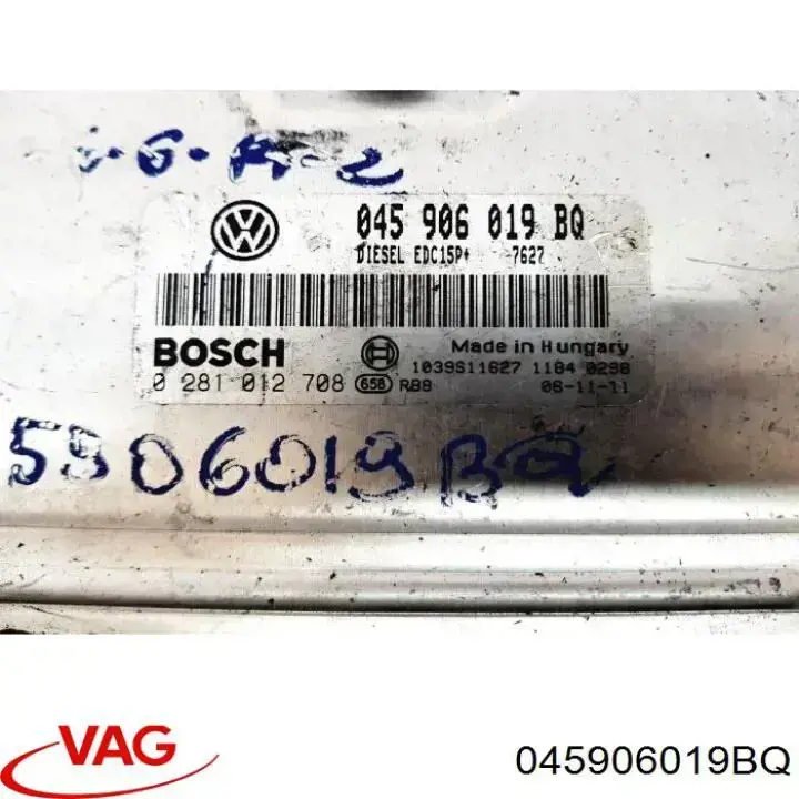 045906019BQ VAG Centralina Del Motor