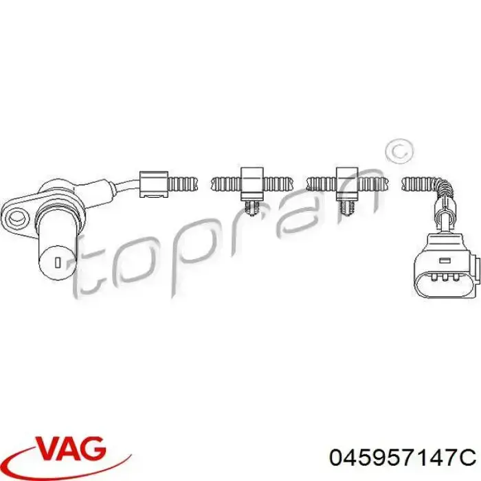 Comprar 045957147C VAG Sensor de cigüeñal