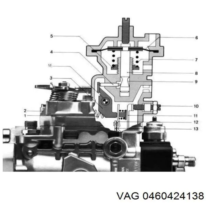Bomba inyectora 0460424138 VAG