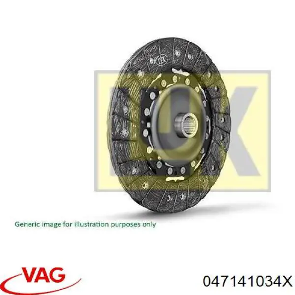047141034X VAG Disco de embrague
