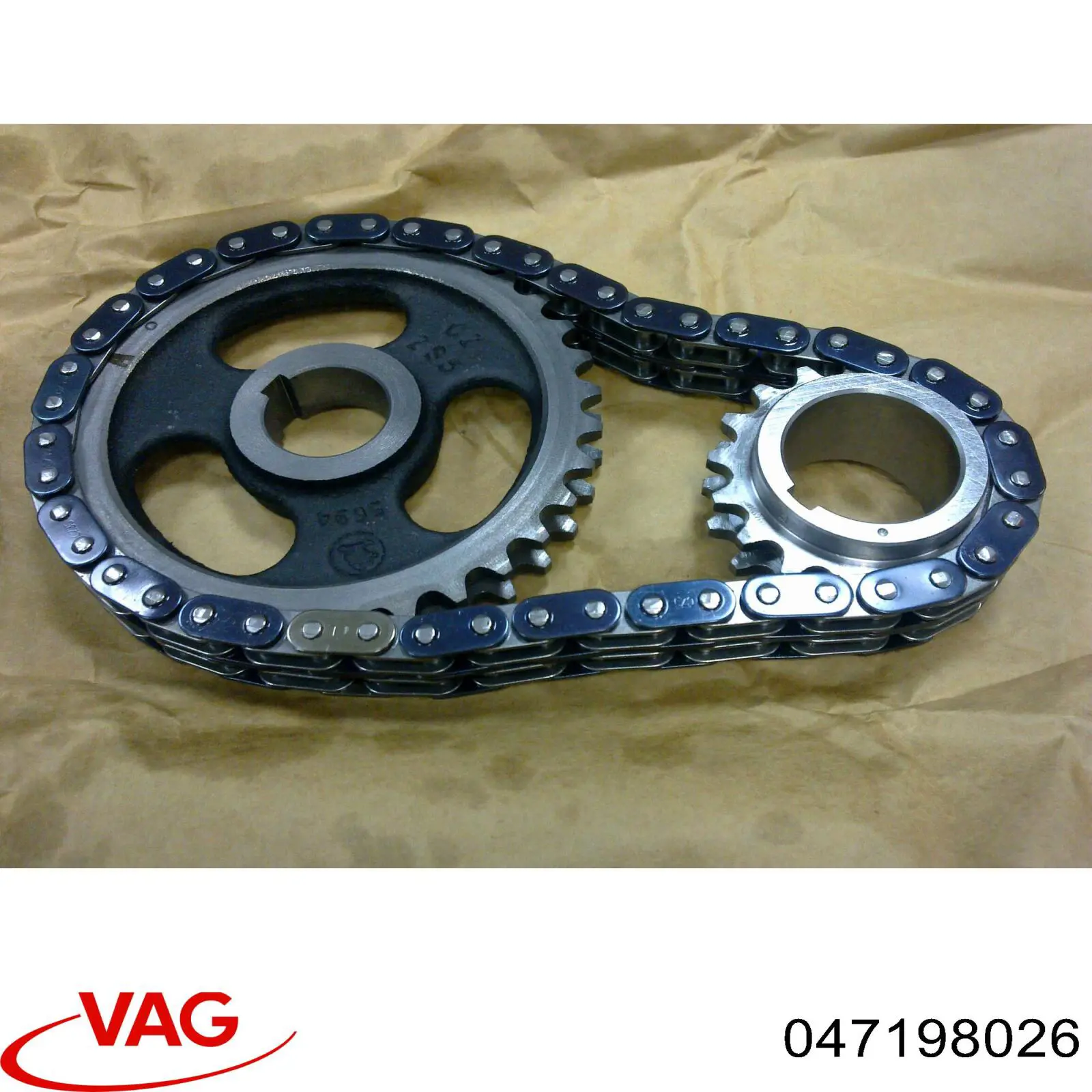 Kit de montaje de la cadena de distribución  VAG 047198026
