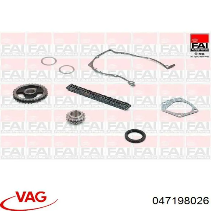 Kit de cadena de distribución VAG 047198026 precio, desde 34,84 EUR