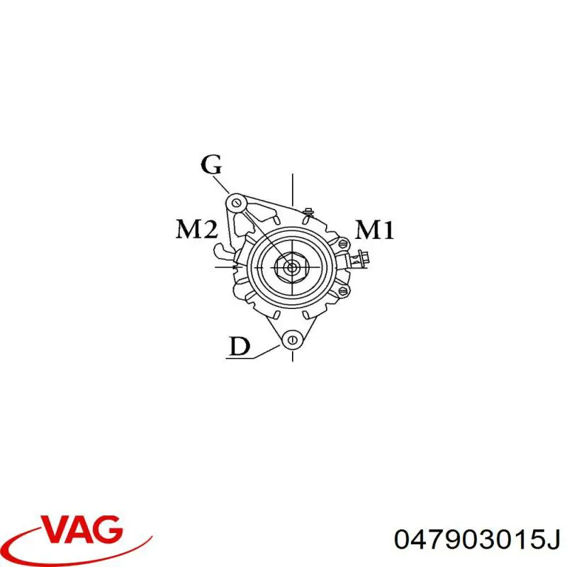 Comprar 047903015J VAG Dynamo