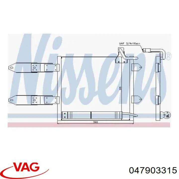 Tensor de la correa trapecial VAG 047903315 precio, desde 48,89 EUR
