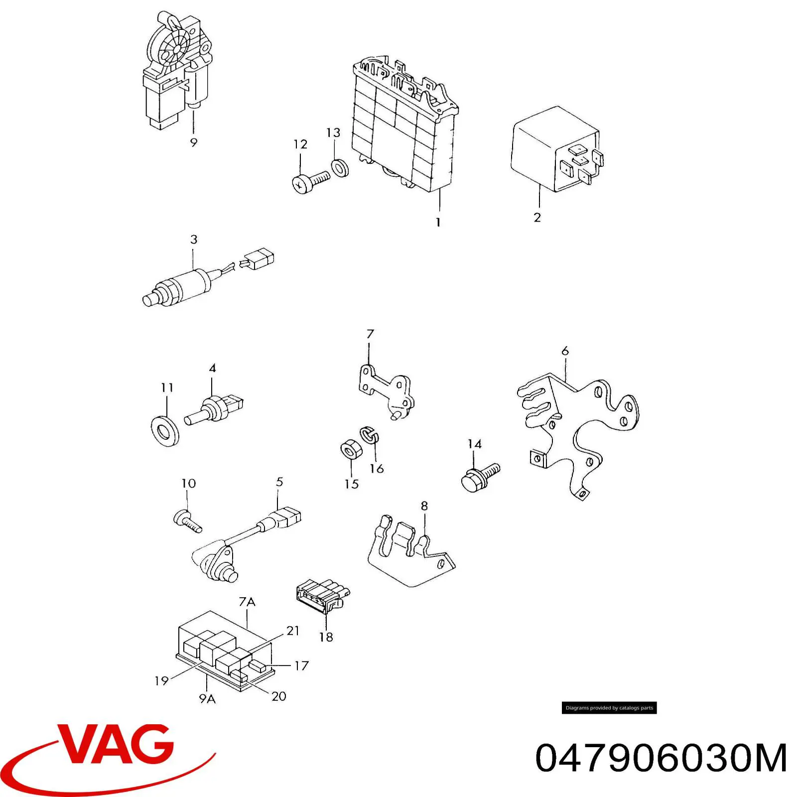 Unidad de control del motor  VAG 047906030M precio, desde 65,34 EUR