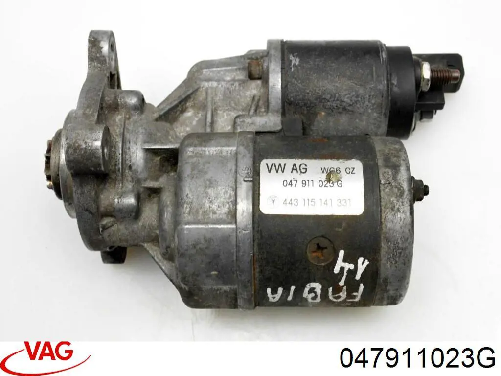 Burro de arranque  VAG 047911023G precio, desde 46,46 EUR