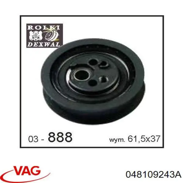 Comprar 048109243A VAG Tensor correa distribución