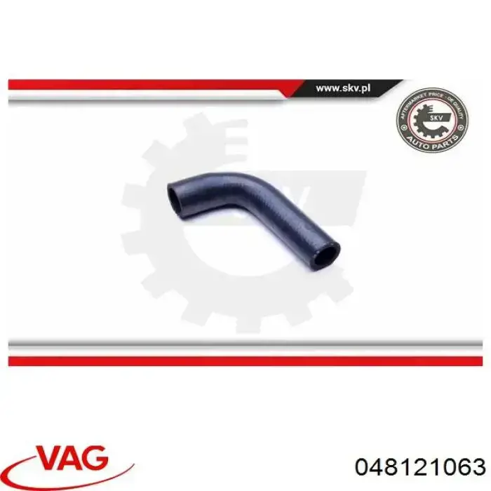 Manguera (conducto) del sistema de refrigeración 058121063 VAG
