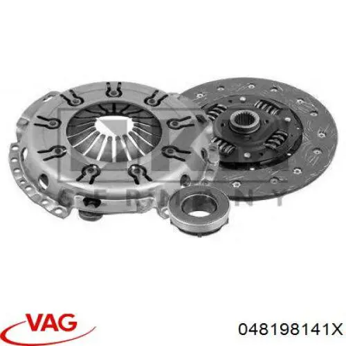 Mecanismo de embrague VAG 048198141X precio, desde 105,52 EUR