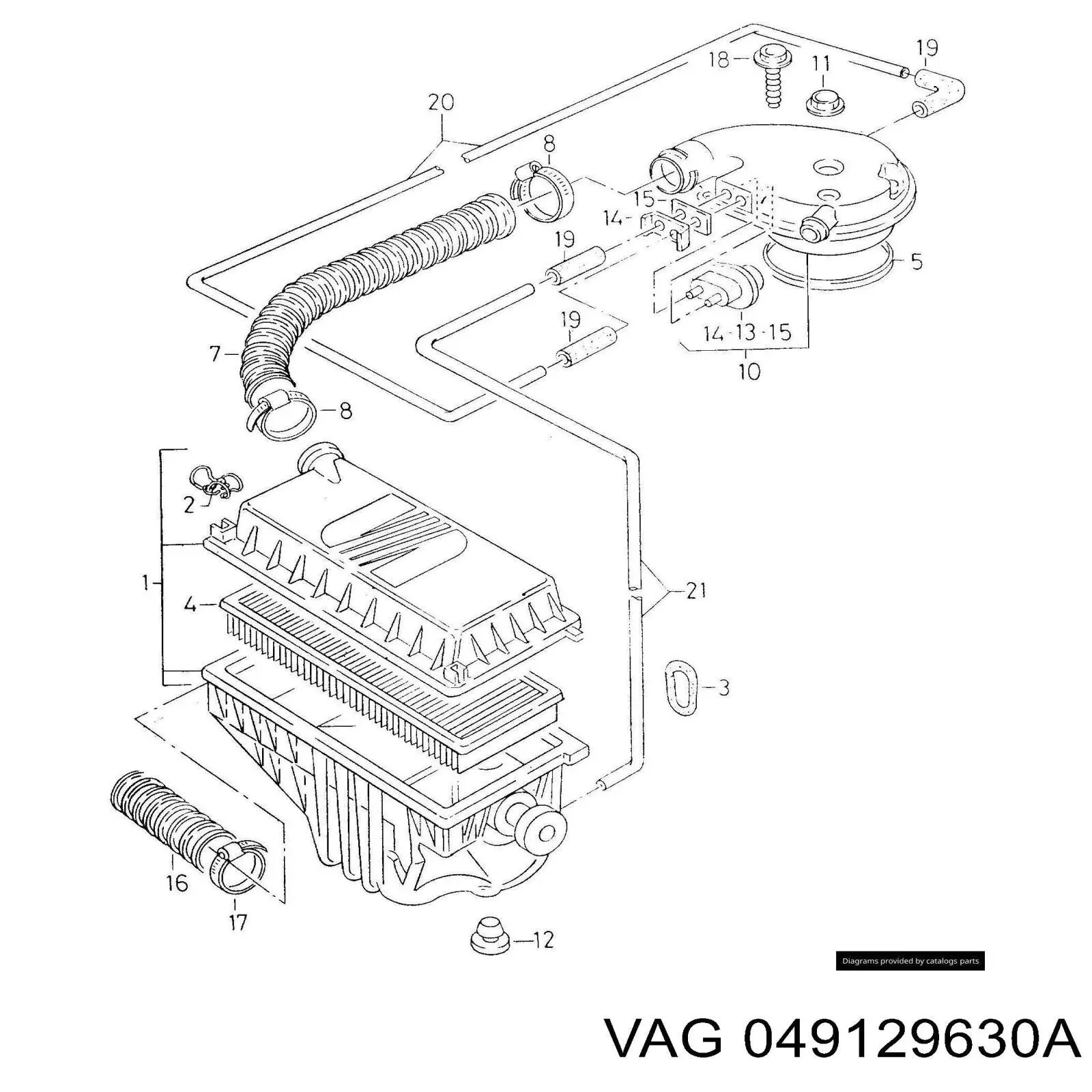 Sensor de temperatura del aire de admisión VAG 049129630A precio, desde 36,30 EUR