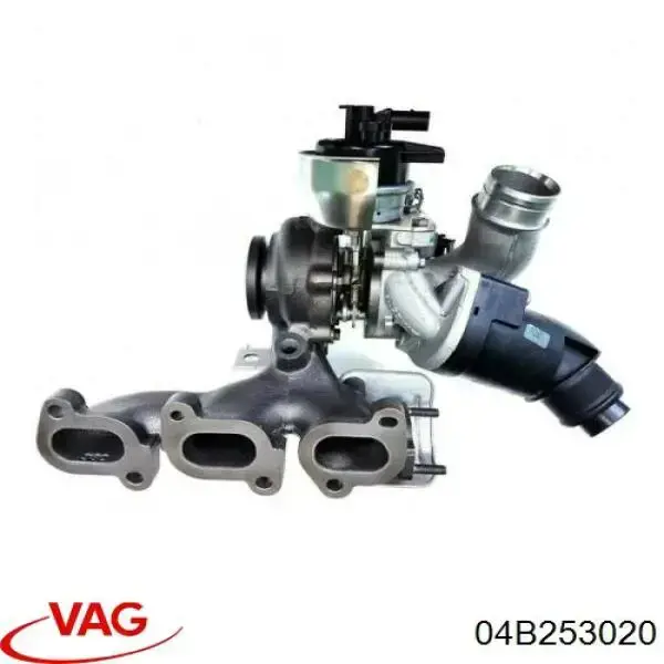 04B253020 VAG turbocompresor