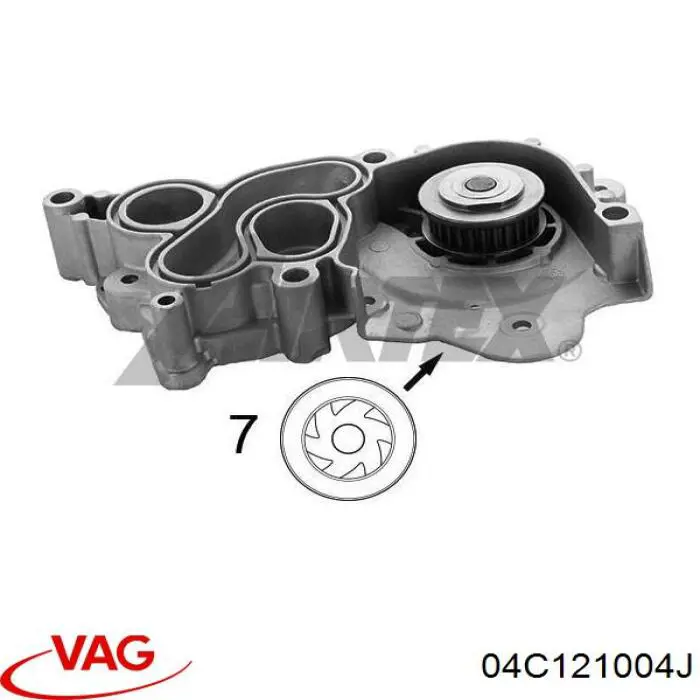 Comprar DP8850 Dayco Bomba de agua para motor