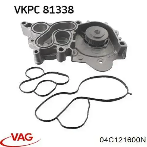 Bombeadora de agua VAG 04C121600Q precio, desde 79,06 EUR