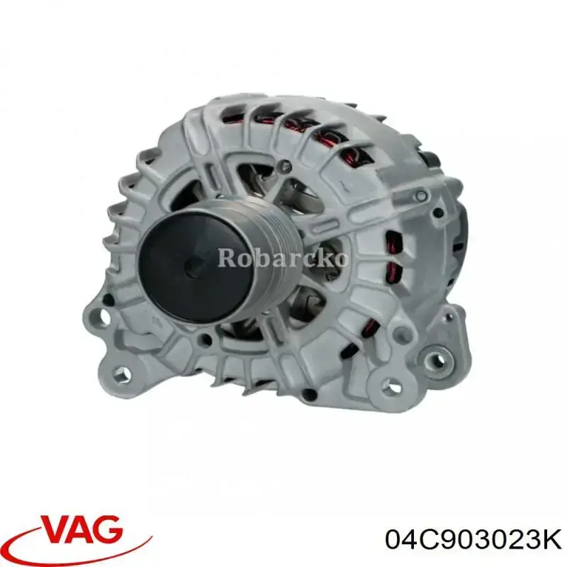 Alternador del motor VAG 04C903023K precio, desde 91,07 EUR