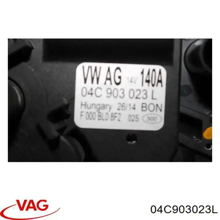 04C903023L VAG Alternador de coche