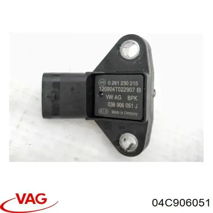 Sensor de presión de sobrealimentación 04C906051 VAG