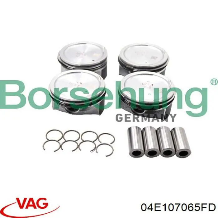 Pistón con bulón sin anillos, STD VAG 04E107065FD precio, desde 60,98 EUR