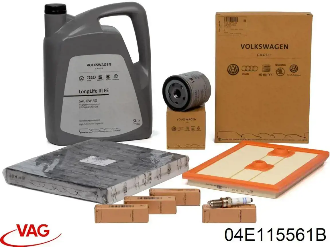 04E115561B VAG Filtro aceite