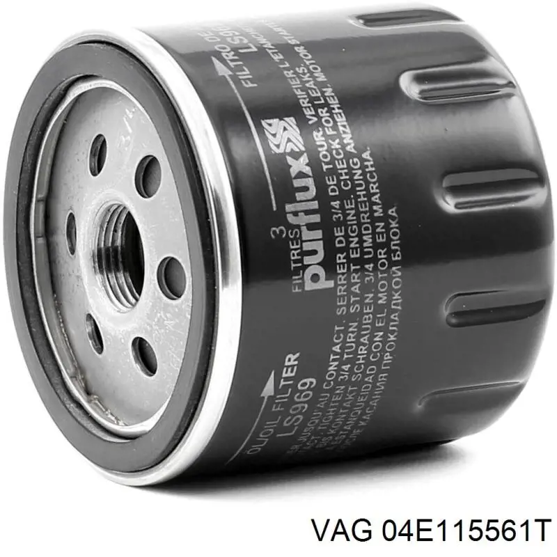 Filtro de aceite 04E115561T VAG