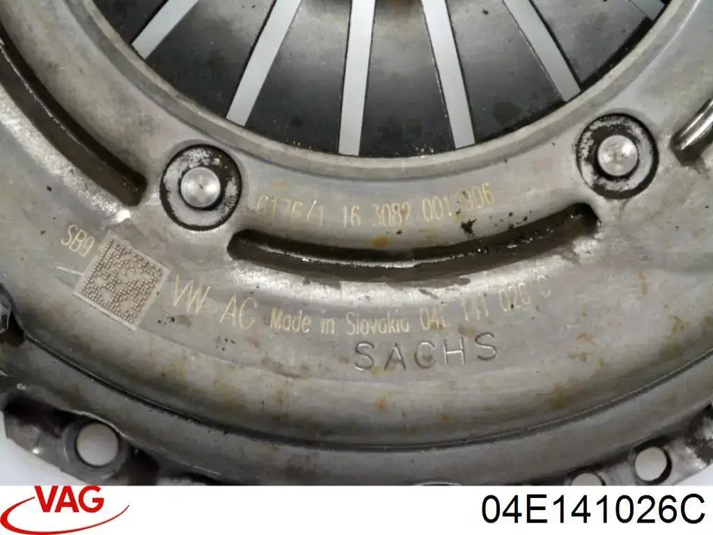03F141025V VAG plato de presión del embrague