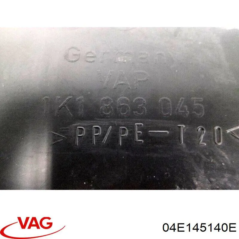 Comprar 04E145140AS VAG Tubo de suministro de aceite a la turbina