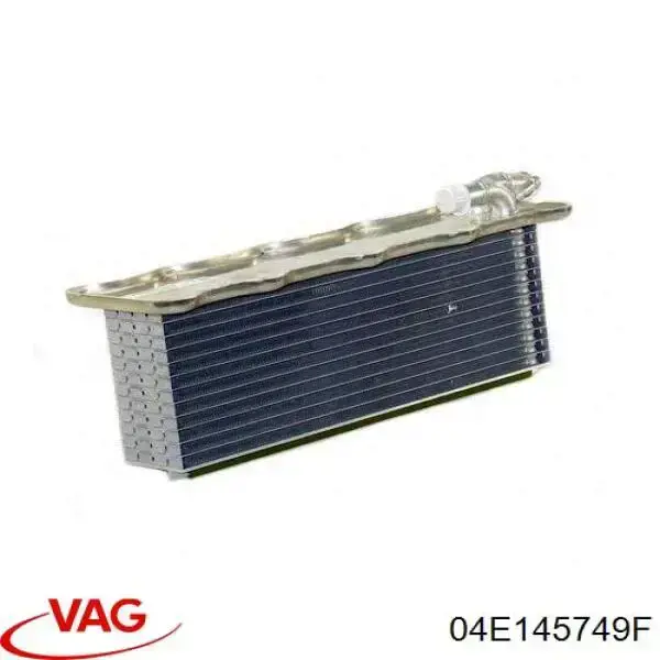 04E145749F VAG radiador de aire de admisión