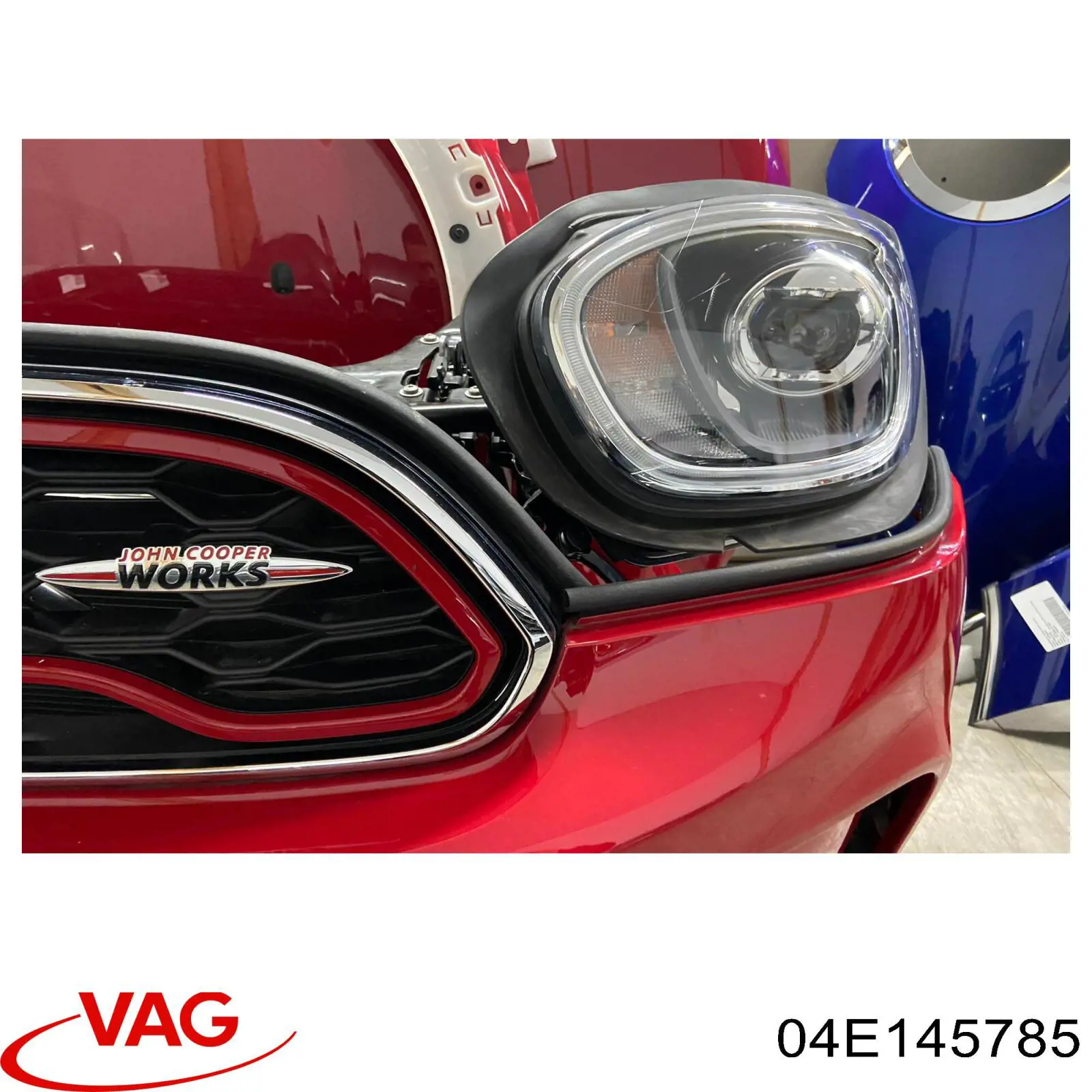 04E145785 VAG Radiador de intercooler