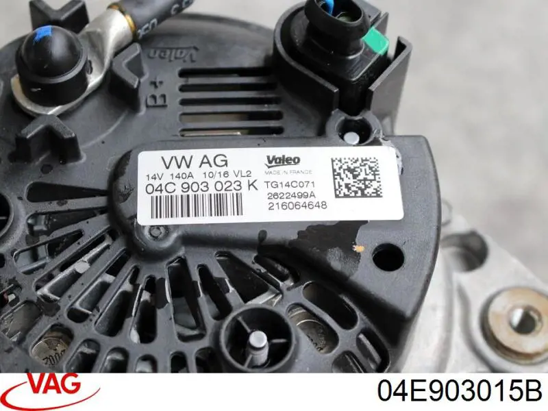 Alternador 04E903015B VAG