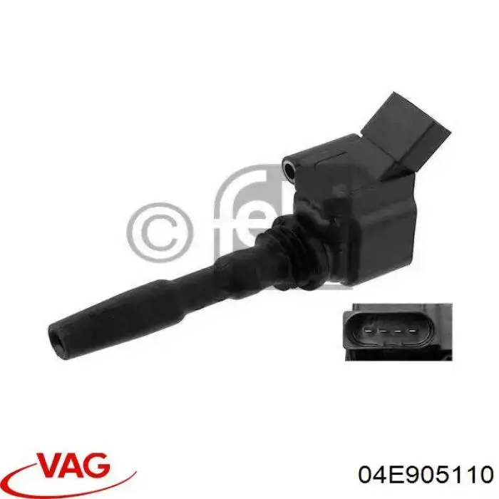 Comprar 04E905110 VAG Bobina