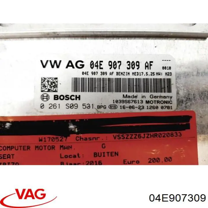  VAG 04E907309 precio, desde 112,47 EUR