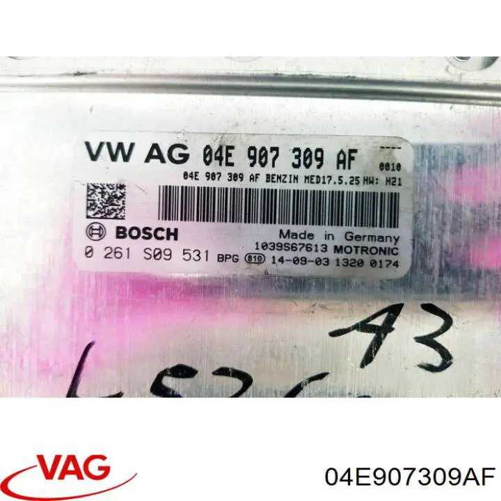 Comprar 04E907309AF VAG ECU