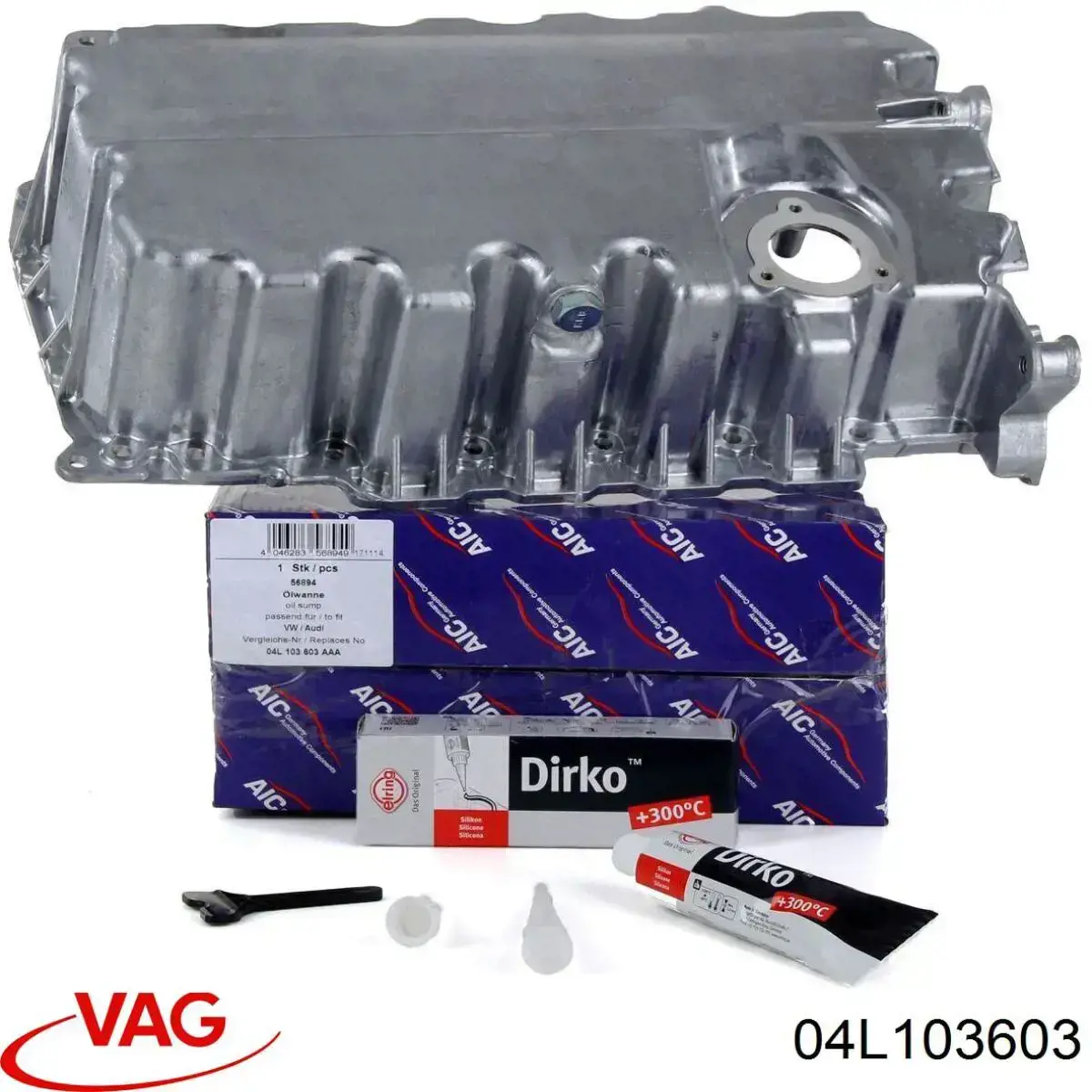 04L103603 VAG Cárter de aceite del motor