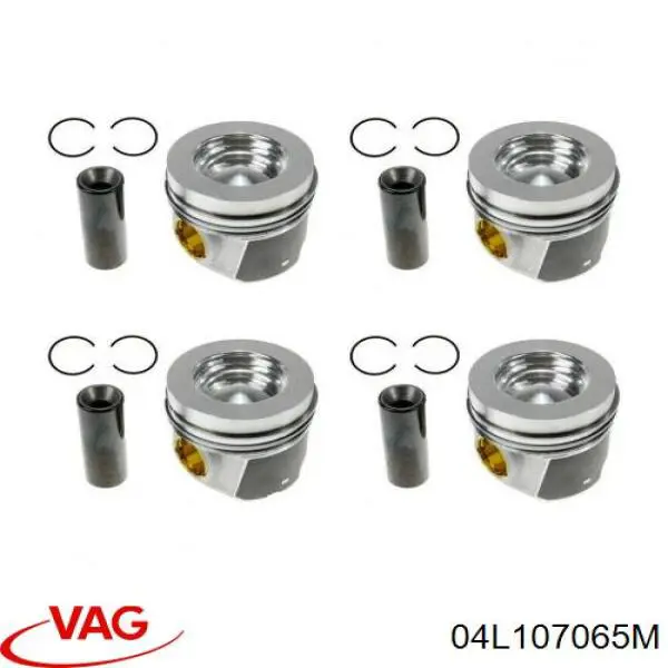 Pistón para cilindro VAG 04L107065M precio, desde 121,97 EUR