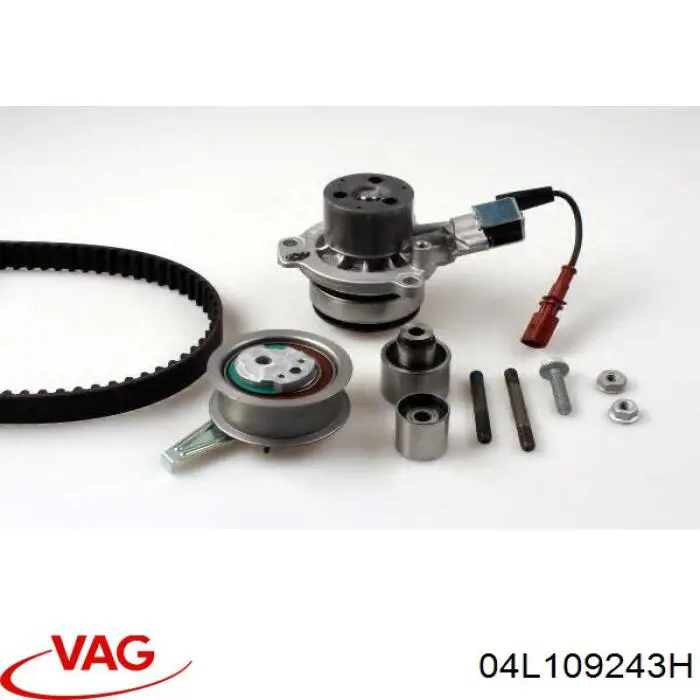 Tensor, correa de distribucion 04L109243H VAG