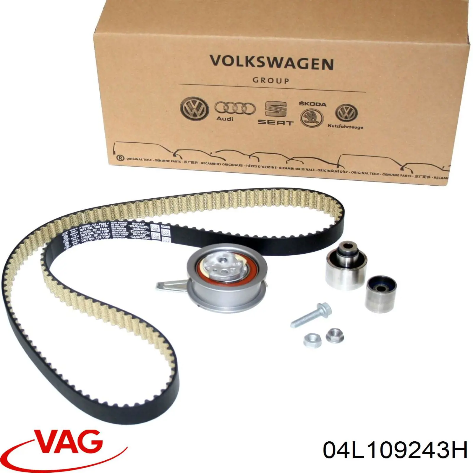 Tensor de la correa de distribución VAG 04L109243H