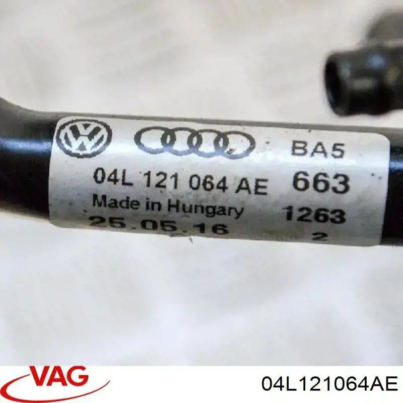 Manguito de radiador VAG 04L121064AE
