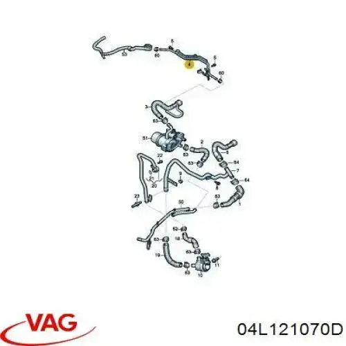  VAG 04L121070AG precio, desde 67,28 EUR