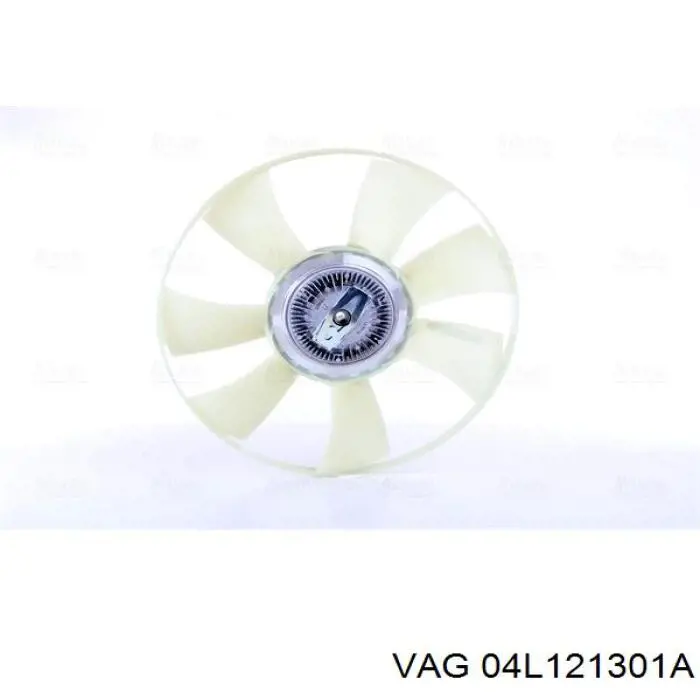 04L121301A VAG rodete ventilador, refrigeración de motor