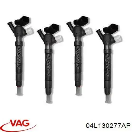 Inyectores VAG 04L130277AP precio, desde 275,39 EUR