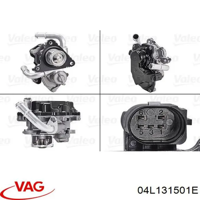Válvula EGR 04L131501E VAG