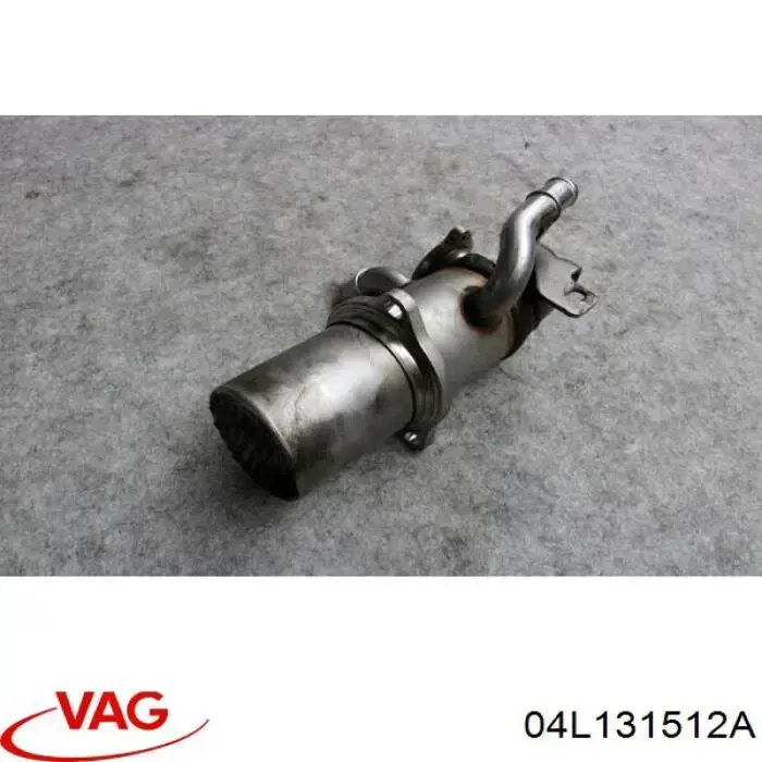 Comprar 04L131512A VAG Enfriador de recirculación de gases de escape EGR