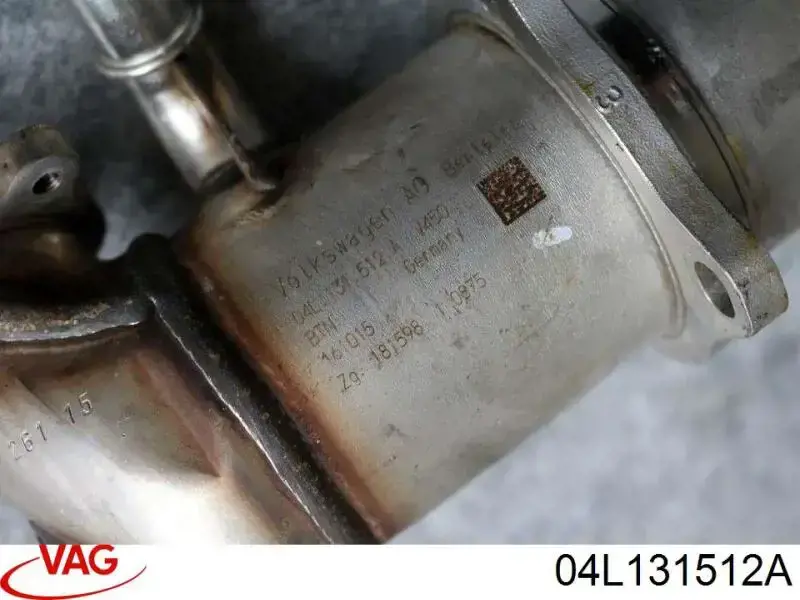 Enfriador de recirculación de gases de escape EGR 04L131512A VAG