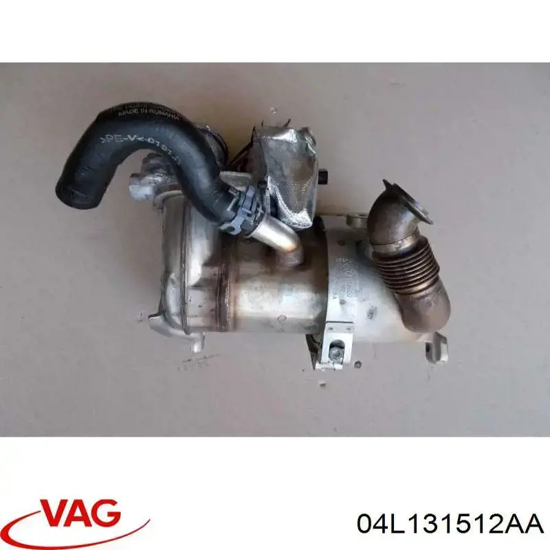 Comprar 04L131512AA VAG Enfriador de recirculación de gases de escape EGR